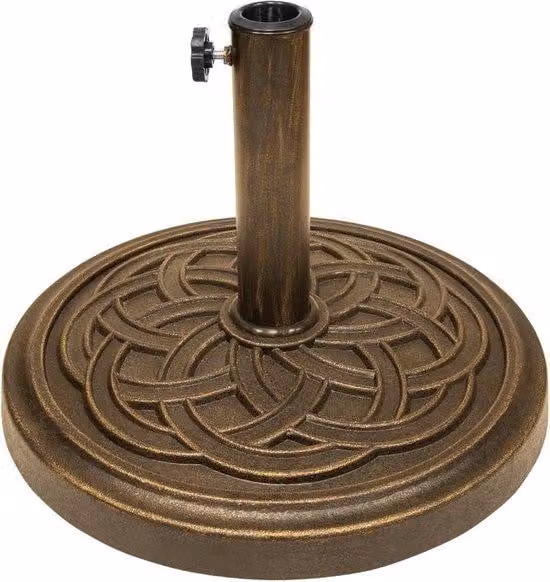 Heavy Duty Parasolvoet met Keltisch Traditioneel Ontwerp, 12 kg, Maximaal 48 mm Diameter