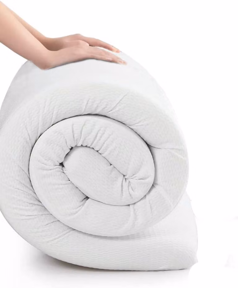 Merkloze Ergonomische Schuimmatras Extra - Comfortabel Slapen met Hoge Dichtheid - Geel - 70 x 190 cm