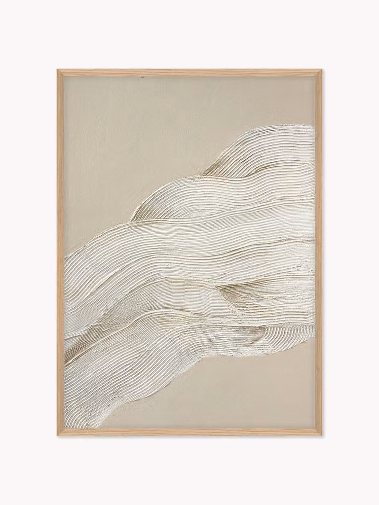 Malerifabrikken Handbeschilderde ingelijste canvas Shape 2