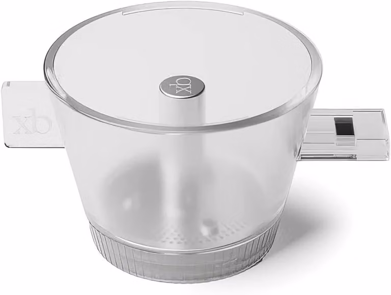 Merkloze 3-in-1 Theezetter met sifontechnologie, filterloos, handmatig en automatisch, Transparant