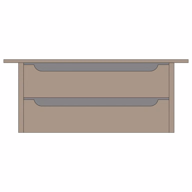Rauch Ladekast inzetstuk beige B/D/H: 110 x 39 x 45 cm