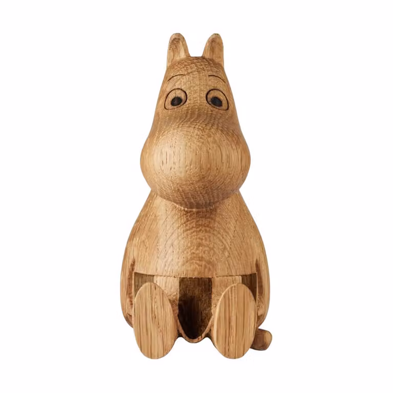 Dsignhouse x Moomin houten decoratie Moominmamma Eik 10 cm