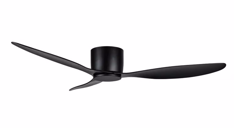 Ylumen Plafondventilator Brezza met 3 bladen, 132 cm, zwart
