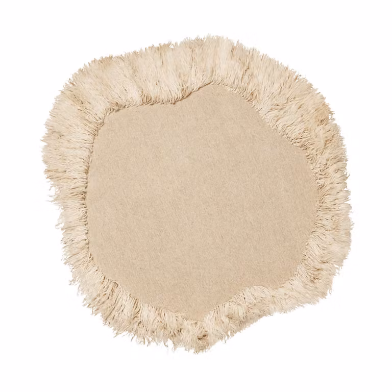 Ferm Living Norte kerstboomkleed rond Natural Ø120 cm
