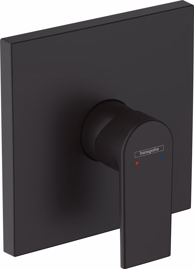 Hansgrohe VERNIS Shape kant-en-klare installatieset voor inbouw-douchemengkraan, matzwart