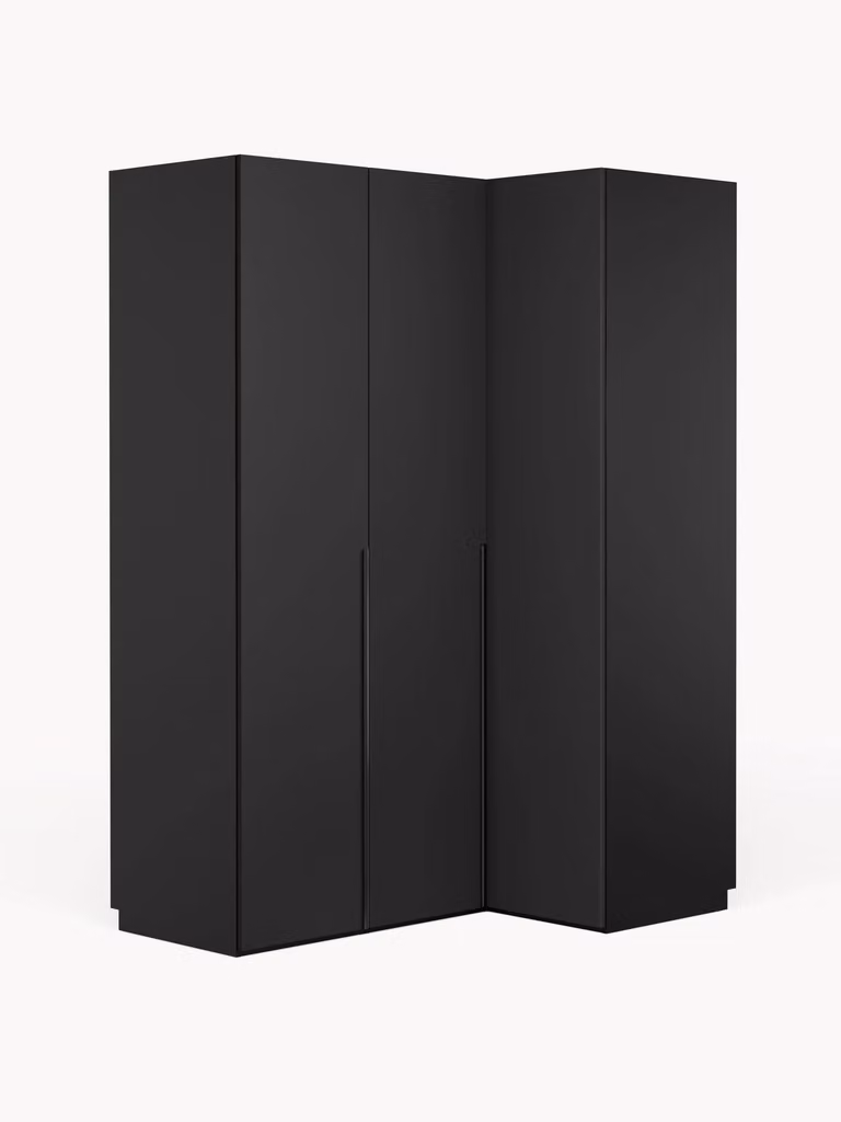 Westwing Collection Modulaire hoekkast Leon, hout, Breedte: 165 cm, Hoogte: 236 cm