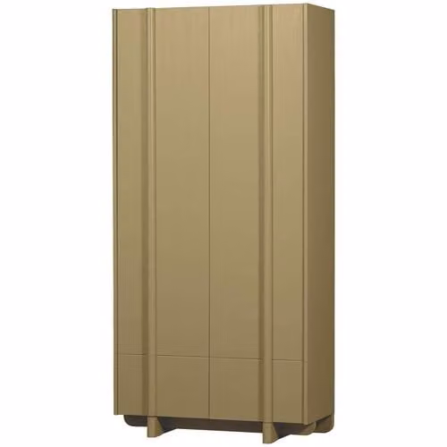 WOOOD Basu Opbergkast van Grenen - Moss - H 210 x B 101 x D 46 cm