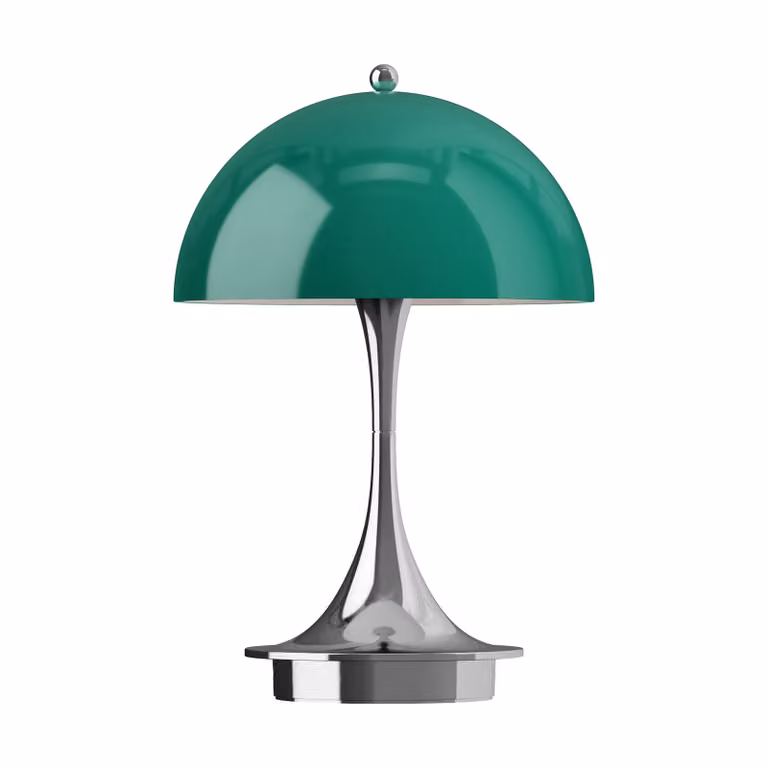 Louis Poulsen Panthella 160 Portable LED tafellamp, groen