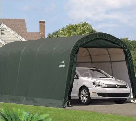 Shelter Logic folietunnel Weidezelt In-A-Box, groen, 300 x 610 cm