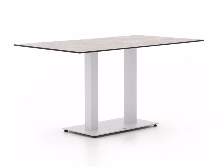 Forza Furniture Tuineettafel Forza - Rechthoekig - HPL en Aluminium - B: 140 cm, D: 80 cm