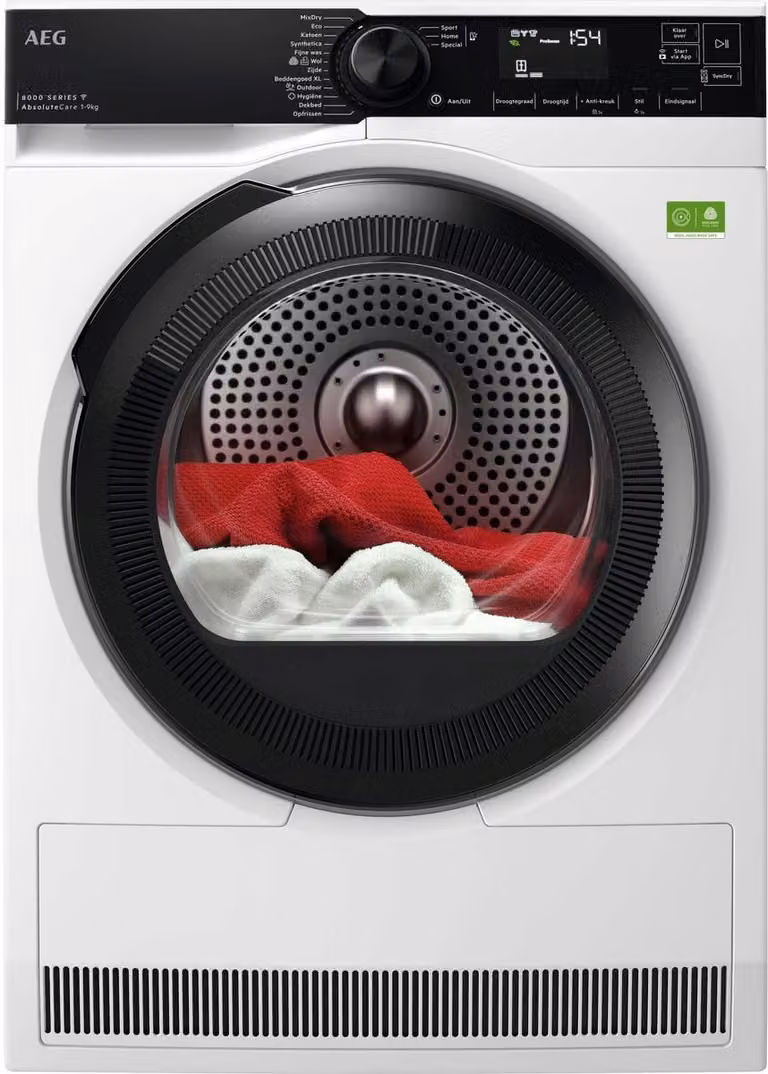 AEG TR869T4C AbsoluteCare® Warmtepompdroger - 9 kg - Energielabel B