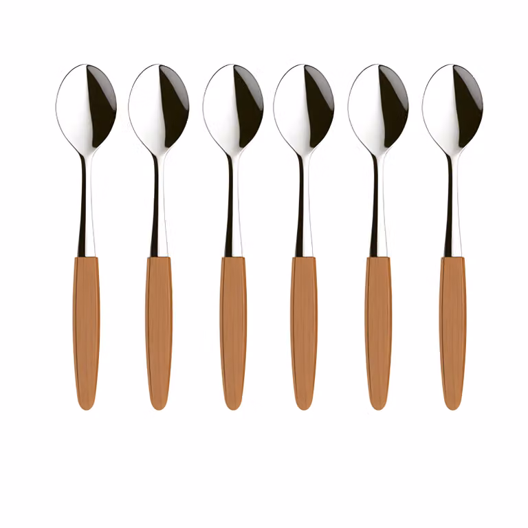 Skaugum of Norway koffielepels 6-stuks Ecco Teak
