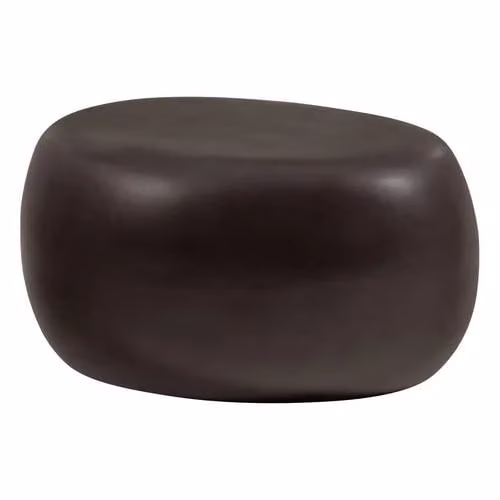 vtwonen Pebble Bijzettafel - Wit - Fiber Clay - B/D/H: 31 x 65 x 49 cm