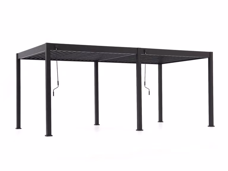 Cedrino Pergola van Kees Smit Tuinmeubelen B/D/H: 600 x 300 x 255 cm
