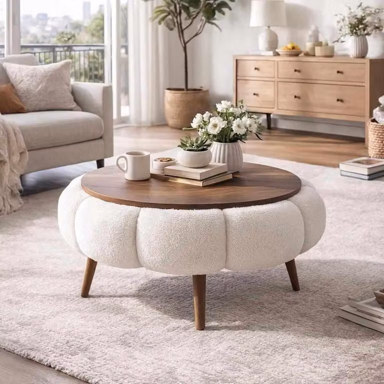 Hanah Home Bijzettafel 3-delig Saffier Eikenhout 60 cm