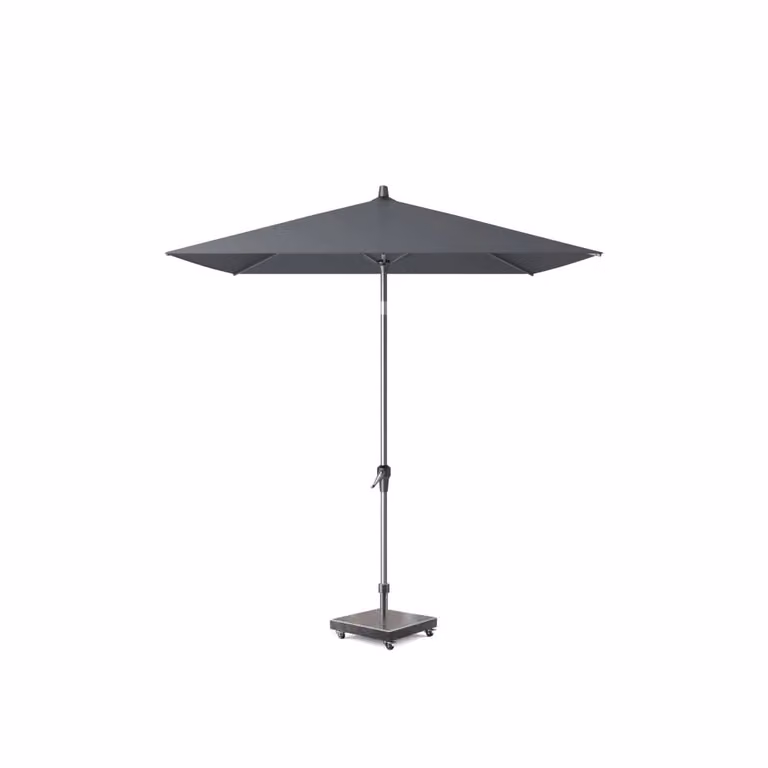 Platinum Riva stokparasol antraciet 250 x 200 cm