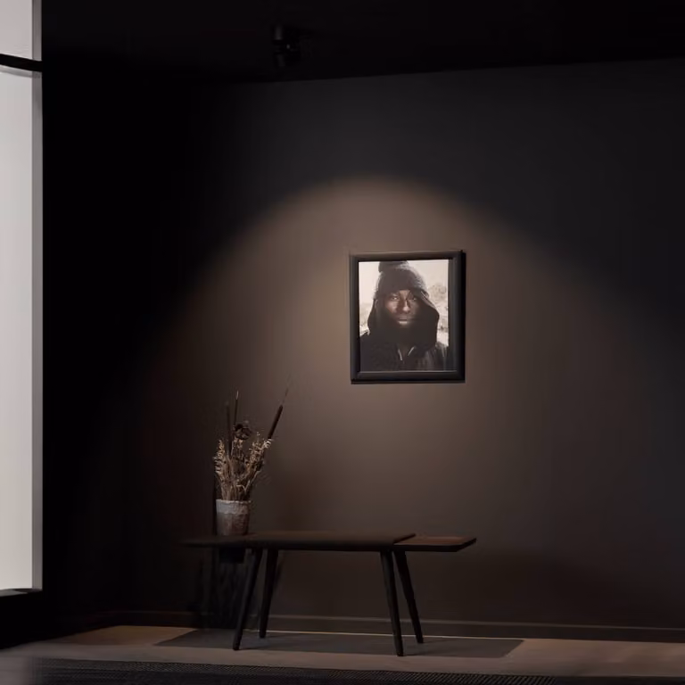 Loom Design Aim LED plafondspot zwart, dimbaar en verstelbaar, modern aluminium design
