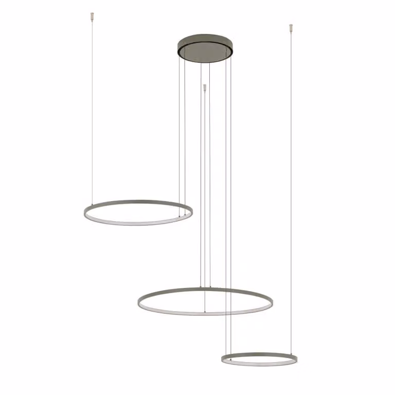 Nowodvorski Lighting Circolo LED Design Hanglamp - Groen - Aluminium - Modern