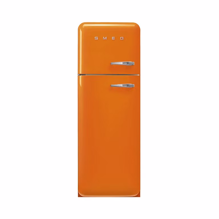 Smeg FAB30LOR6 koelkast met vriesvak, 294 liter, oranje