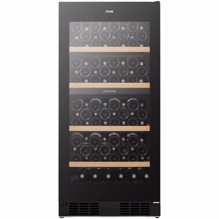 Etna WKV584 Wijnkoelkast Zwart met App-bediening en LED-verlichting