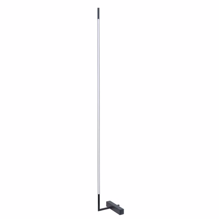 Highlight Amalfi design vloerlamp zwart, Hoogte: 140 cm