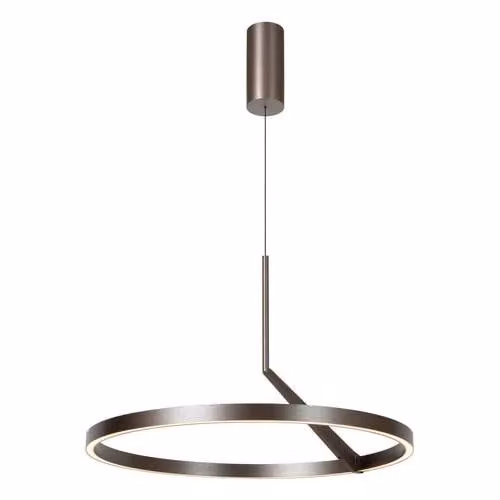 Lucide Applause LED Hanglamp - Grijs/Zilver - Ø 60 cm - Dimbare CCT met Handbewegingssensor