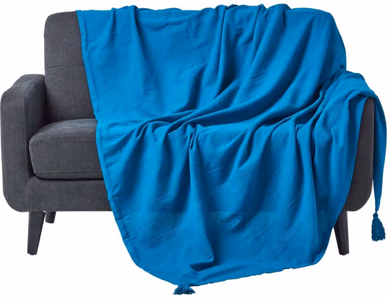 Homescapes sprei Rajput petroleum, 225 x 255 cm