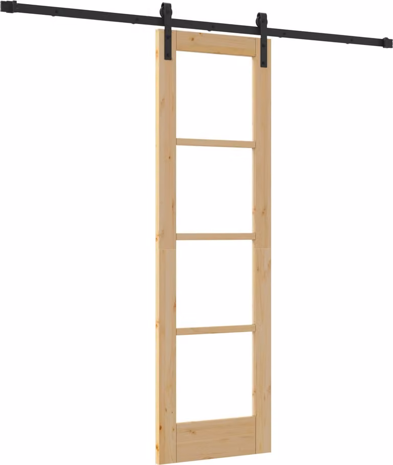 vidaXL Schuifdeur ORKDAL Naturel 61 x 198,5 cm