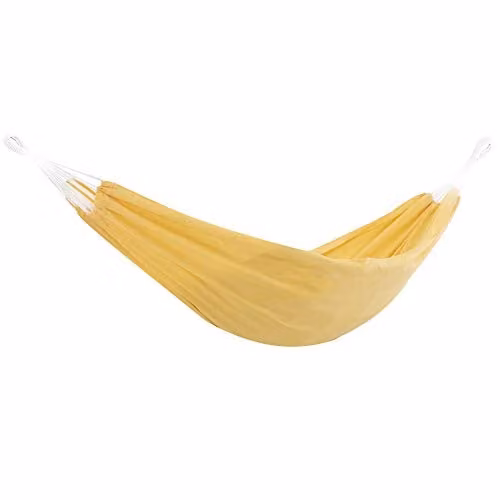 Vivere Polyester Tweepersoons hangmat - Yellow