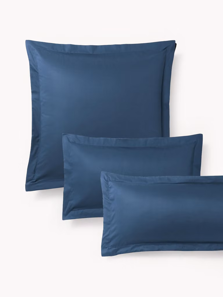 Westwing Collection Premium Katoensatijnen Kussenhoes