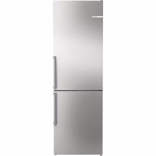 Bosch KGN36VIBT Serie 4 Koel-vriescombinatie, Roestvrij staal met anti-vingerafdruk, NoFrost, VitaFresh XXL, 186 x 60 cm, 218 l koelen + 103 l vriezen