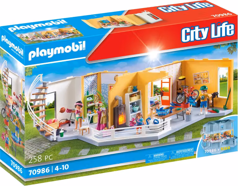 Playmobil City Life 70986 Uitbreiding appartementencomplex