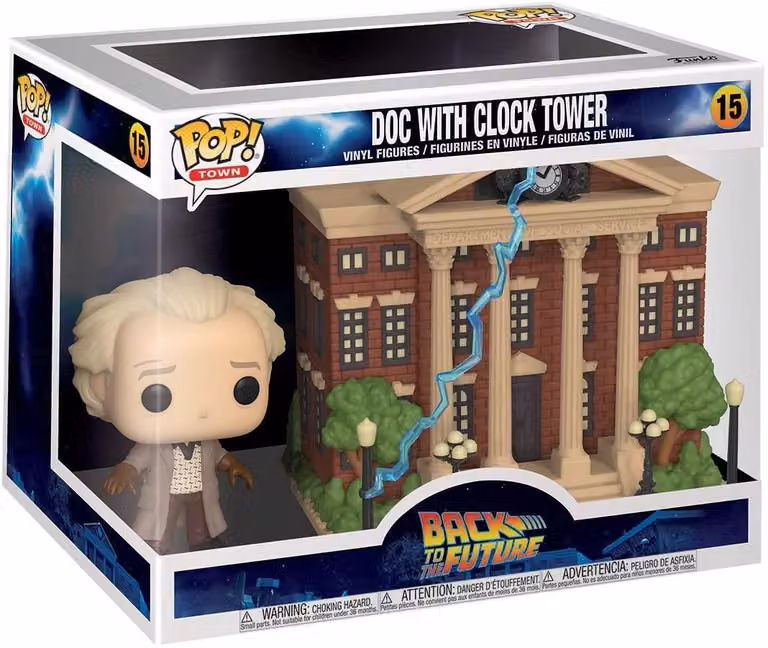 Funko Pop! Vinyl figuur Terug naar de toekomst - Doc met Klokkentoren 15